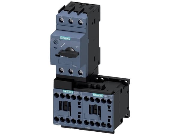 Siemens 3RA2210-0EA15-2BB4 3RA22100EA152BB4 Forbrugsafgrening Motorydelse ved 400 V 0,09 kW 690 V Nominel strøm 0,3 A
