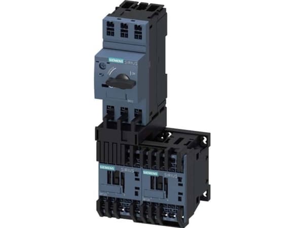 Siemens 3RA2210-0EE15-2AP0 3RA22100EE152AP0 Forbrugsafgrening Motorydelse ved 400 V 0.09 kW 690 V Nominel strøm 0.3 A