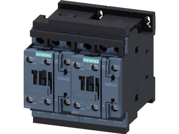 Siemens 3RA2324-8XB30-1AG2 Kombination av omvändningsskydd 3 x brytare 690 V/AC 11 A 1 st