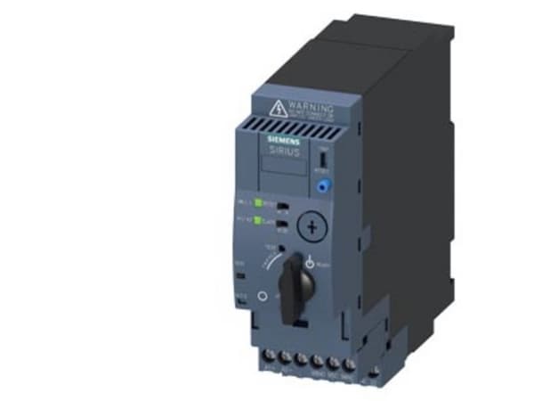 Siemens 3RA6120-1BB33 3RA61201BB33 Direktstarter Motorydelse ved 400 V 0.37 kW 690 V Nominel strøm 1.25 A