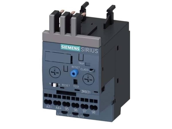 Överbelastningsrelä 1 x gränskontakt, 1 x brytare Siemens 3RB3113-4PE0 1 st