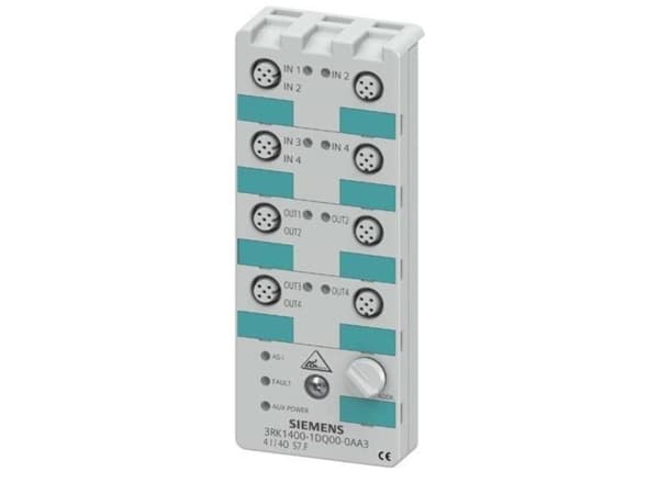 Siemens 3RK1400-1DQ00-0AA3 PLC I/O-moduuli 24 V/DC