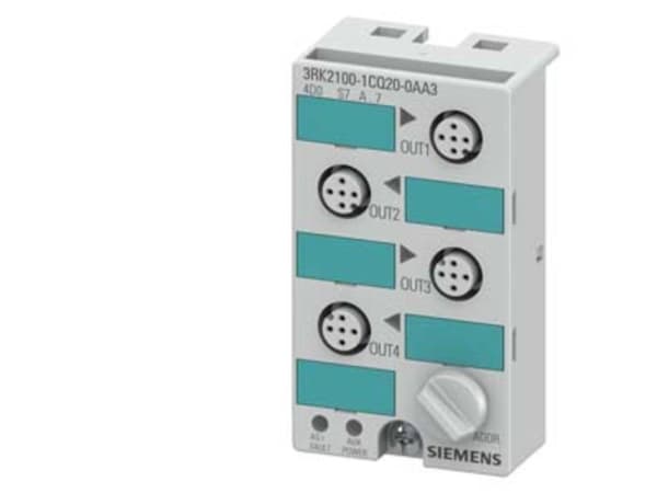 Siemens 3RK21001CQ200AA3 3RK2100-1CQ20-0AA3 PLC I/O-moduuli 24 V/DC