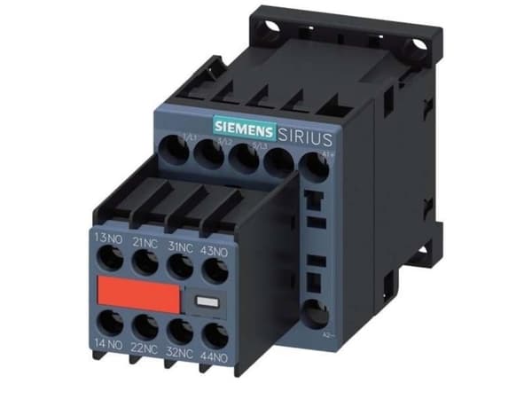 Siemens 3RT2016-1BB44-3MA0 Contactor 3 x brytare 690 V/AC 1 st