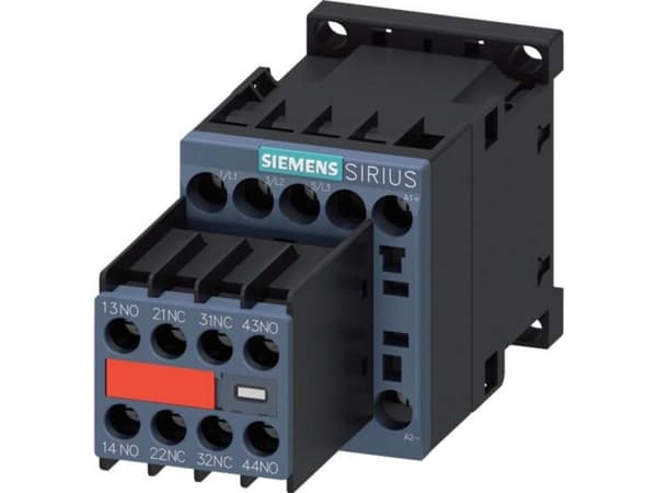 Siemens 3RT2016-1BB44-3MA0 Contactor 3 x brytare 690 V/AC 1 st