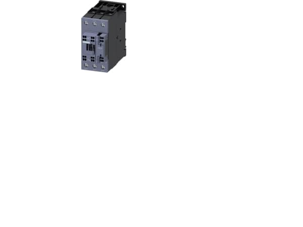 SIEMENS-kytkin 30kW, 400V AC, 65A AC3 3-napainen, 1NO+1NC, ohjausjännite 20-33V AC/DC, koko S2, jousipuristin