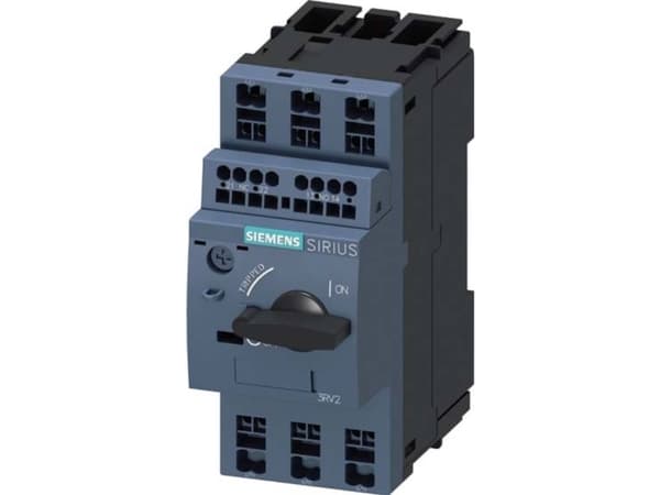 Siemens 3RV2011-1AA25 Katkaisija 1 kpl Asetusalue (virta): 1,1 - 1,6 A Kytkentäjännite (max.): 690 V/AC (L x K x S) 45 x 106 x 97 mm