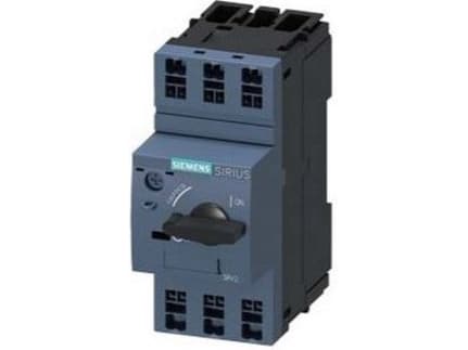 Siemens 3RV2011-1HA20 Strömbrytare 1 st Inställningsområde (ström): 5,5 - 8 A Kopplingsspänning (max.): 690 V/AC (B x H x D) 45 x 106 x 97 mm