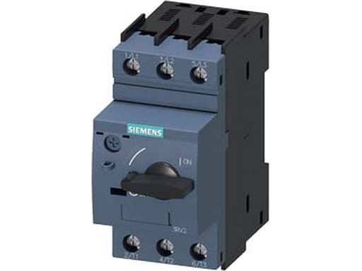 Siemens 3RV2411-0KA10 Katkaisija 1 kpl Asetusalue (virta): 0,9 - 1,25 A Kytkentäjännite (max.): 690 V/AC (L x K x S) 45 x 97 x 97 mm