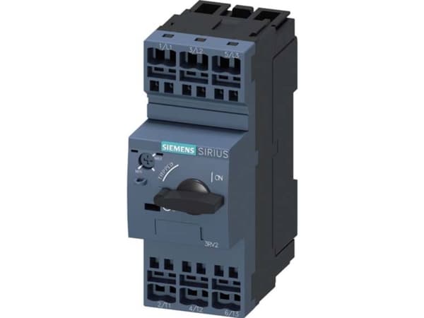 Siemens 3RV2421-4CA20 Strömbrytare 1 st Inställningsområde (ström): 16 - 22 A Kopplingsspänning (max.): 690 V/AC (B x H x D) 45 x 119 x 97 mm