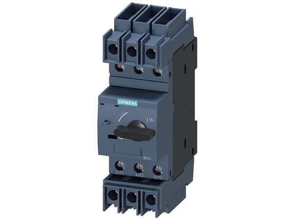 Siemens 3RV2721-4BD10 Katkaisija 1 kpl Asetusalue (virta): 20 A (max) Kytkentäjännite (max): 690 V/AC (L x K x S) 45 x 144 x 97 mm