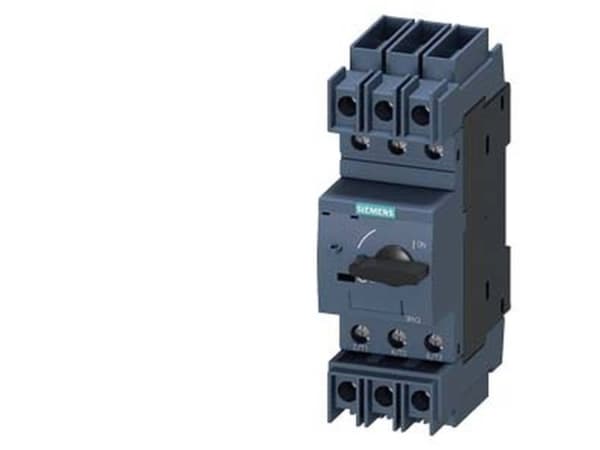 Siemens 3RV2811-1FD10 Katkaisija 1 kpl Asetusalue (virta): 5 A (max) Kytkentäjännite (max): 690 V/AC (L x K x S) 45 x 144 x 97 mm