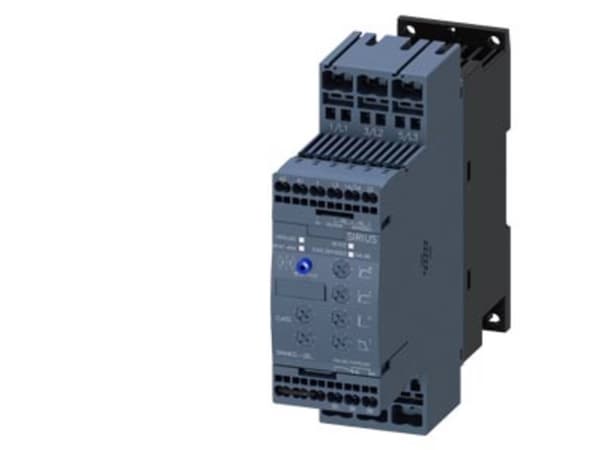 Siemens 3RW4026-2TB05 3RW40262TB05 Pehmokäynnistysyksikkö Moottorin nimellisvirta 400 V:lla 11 kW 600 V Nimellisvirta 25 A