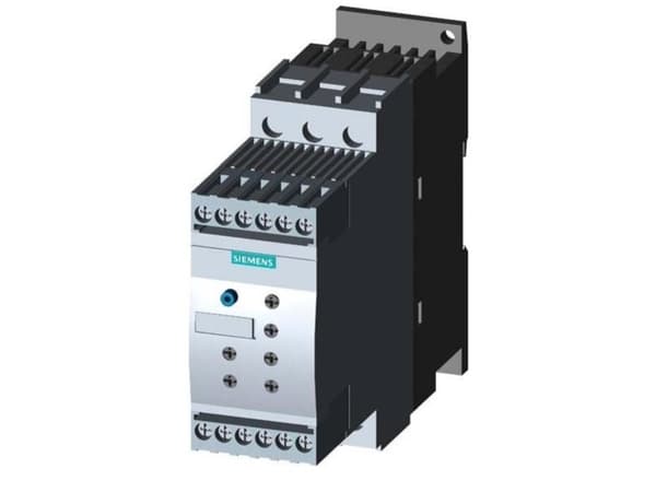 Siemens 3RW4027-1TB05 3RW40271TB05 Pehmokäynnistysyksikkö Moottorin nimellisvirta 400 V:lla 15 kW 600 V Nimellisvirta 32 A