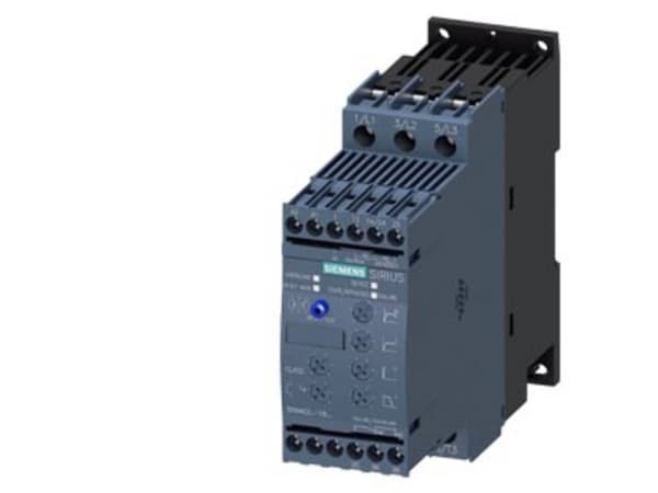 Siemens 3RW4028-1BB15 3RW40281BB15 Pehmokäynnistysyksikkö Moottorin teho 400 V:lla 18,5 kW 600 V Nimellisvirta 38 A