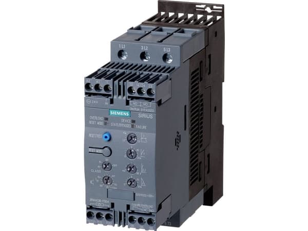 Siemens 3RW404036-1TB05 3RW40361TB05 Mjukstartsenhet Motorvärde vid 400 V 22 kW 600 V Nominell ström 45 A