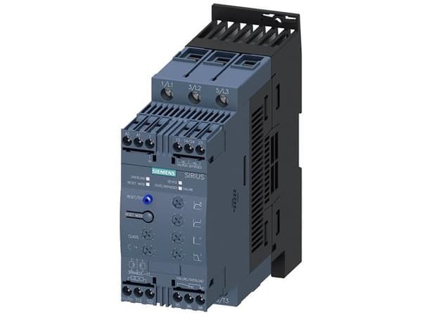 Siemens 3RW404037-1TB04 3RW40371TB04 Mjukstartsenhet Motorvärde vid 400 V 30 kW 480 V Nominell ström 63 A