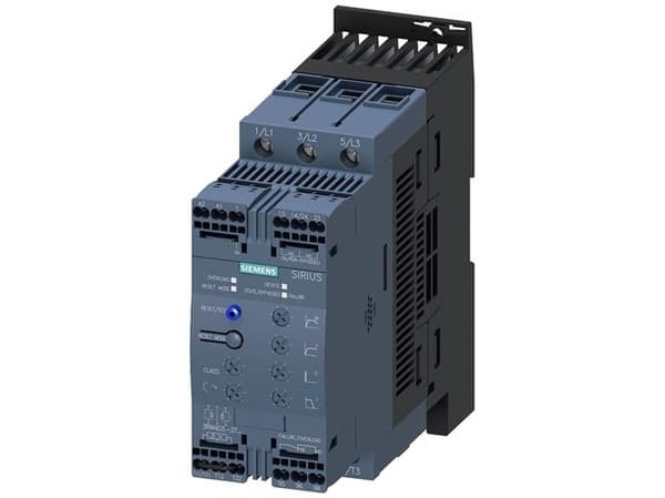 Siemens 3RW4038-2TB05 3RW40382TB05 Pehmokäynnistysyksikkö Moottorin nimellisvirta 400 V:lla 37 kW 600 V Nimellisvirta 72 A