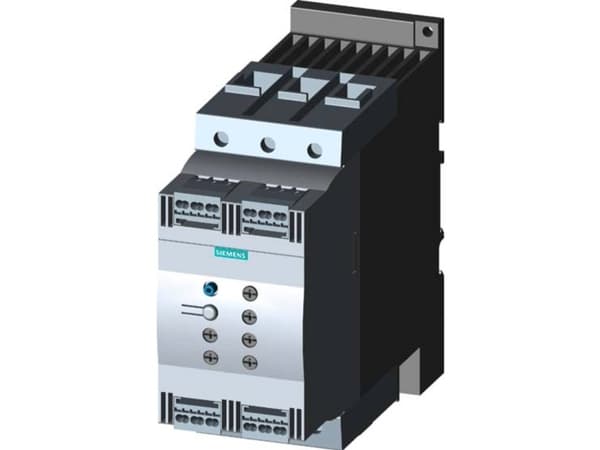 Siemens 3RW4047-2BB04 3RW40472BB04 Pehmokäynnistysyksikkö Moottorin teho 400 V:lla 55 kW 480 V Nimellisvirta 106 A