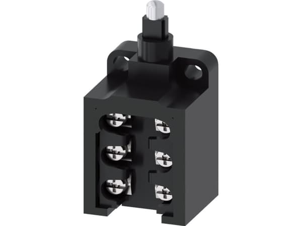 Sirius rajakytkin avoin muovikotelo 30mm 2Z+1R viivästetyt koskettimet metallitapilla IP10 3SE5250-0PC05 3SE5250-0PC05