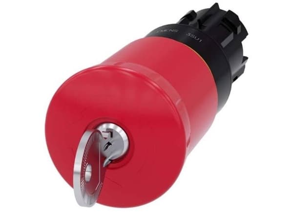 Siemens 3SU1000-1HK20-0AA0 Nødstopstast IP66, IP67, IP69/IP69K 1 kpl 1 kpl