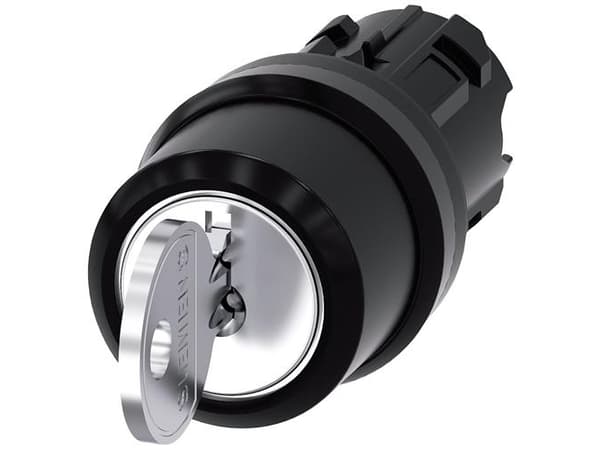 Siemens 3SU10004BL310AA0 3SU1000-4BL31-0AA0 Avainkytkin 2 x 45 ° IP66, IP67, IP69/IP69K 1 kpl