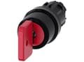 Pikkukuva 5 / 5: Siemens 3SU10004FM01010AA0 3SU1000-4FM01-0AA0 Avainkytkin 2 x 45 ° IP66, IP67, IP69/IP69K 1 kpl