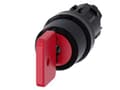 Pikkukuva 1 / 5: Siemens 3SU10004FM01010AA0 3SU1000-4FM01-0AA0 Avainkytkin 2 x 45 ° IP66, IP67, IP69/IP69K 1 kpl