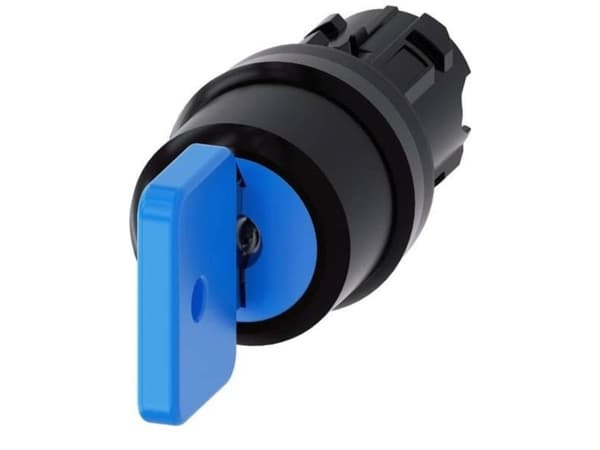 Siemens 3SU10004GL01010AA0 3SU1000-4GL01-0AA0 Avainkytkin 2 x 45 ° IP66, IP67, IP69/IP69K 1 kpl