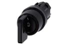 Pikkukuva 2 / 5: Siemens 3SU10004HL01010AA0 3SU1000-4HL01-0AA0 Avainkytkin 2 x 45 ° IP66, IP67, IP69/IP69K 1 kpl