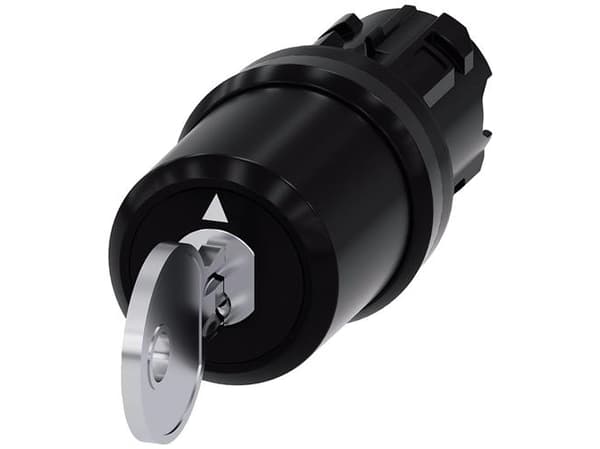 Siemens 3SU1000-5BL31-0AA0 Nyckelbrytare 2 x 45 ° IP66, IP67, IP69/IP69K 1 st