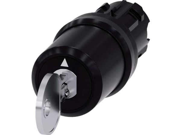 Siemens 3SU1000-5BP61-0AA0 Nyckelbrytare 2 x 45 ° IP66, IP67, IP69/IP69K 1 st