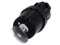 Pikkukuva 1 / 5: Siemens 3SU10005QF01010AA0 3SU1000-5QF01-0AA0 Avainkytkin 1 x 90° IP66, IP67, IP69/IP69K 1 kpl 1 kpl