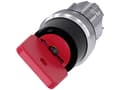 Pikkukuva 4 / 5: Siemens 3SU10504FF210AA0 3SU1050-4FF21-0AA0 Avainkytkin 1 x 90° IP66, IP67, IP69/IP69K 1 kpl 1 kpl
