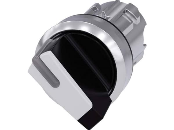 Siemens 3SU1052-2BC60-0AA0 Roterande kontakt Spänningsanordning Vit 1 x 45 ° 1 st