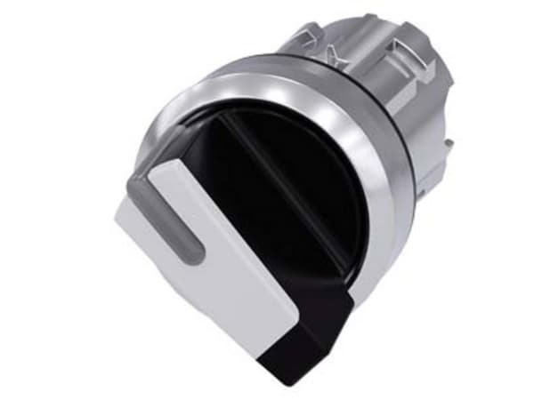Siemens 3SU1052-2BC60-0AA0 Roterande kontakt Spänningsanordning Vit 1 x 45 ° 1 st