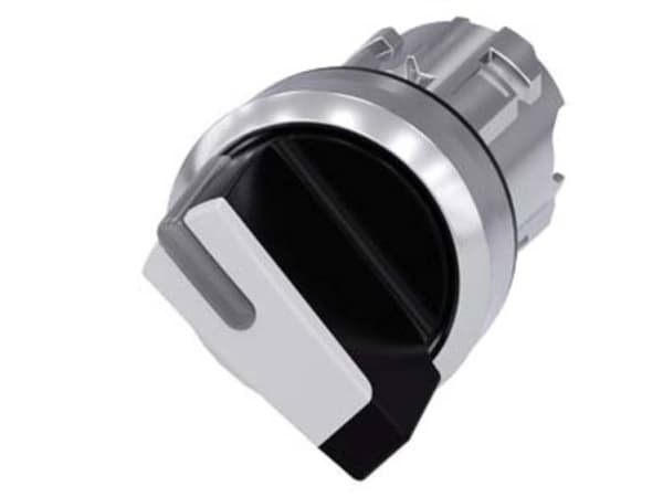Siemens 3SU1052-2BC60-0AA0 Roterande kontakt Spänningsanordning Vit 1 x 45 ° 1 st