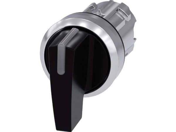 Siemens 3SU10522CM100AA0 3SU1052-2CM10-0AA0 Kiertokytkin Kiinnityslaite Musta 2 x 45° 1 kpl