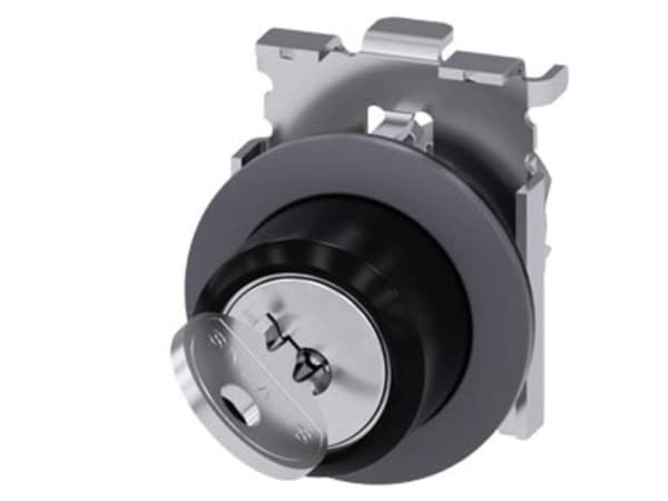 Siemens 3SU1060-4LF11-0AA0 Nyckelbrytare 1 x 90 ° IP66, IP67, IP69/IP69K 1 st