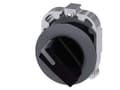 Pikkukuva 1 / 4: Siemens 3SU10622DF100AA0 3SU1062-2DF10-0AA0 Kääntökytkin Kiinnityslaite Musta 1 x 90° 1 kpl 1 kpl
