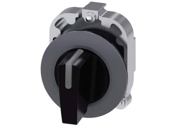 Siemens 3SU1062-2DL10-0AA0 Roterande kontakt Spännanordning Svart 2 x 45 ° 1 st