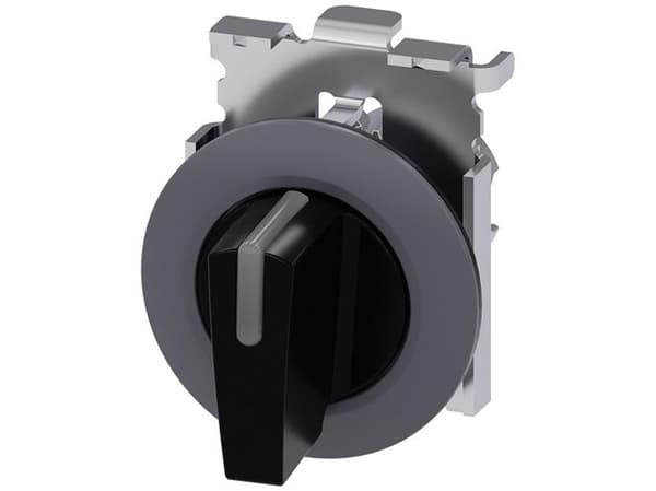 Siemens 3SU1062-2DL10-0AA0 Roterande kontakt Spännanordning Svart 2 x 45 ° 1 st