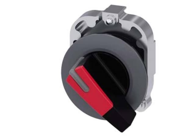 Siemens 3SU1062-2EF20-0AA0 Kiertokosketin Kiristyslaite Punainen 1 x 90 ° 1 kpl 1 kpl