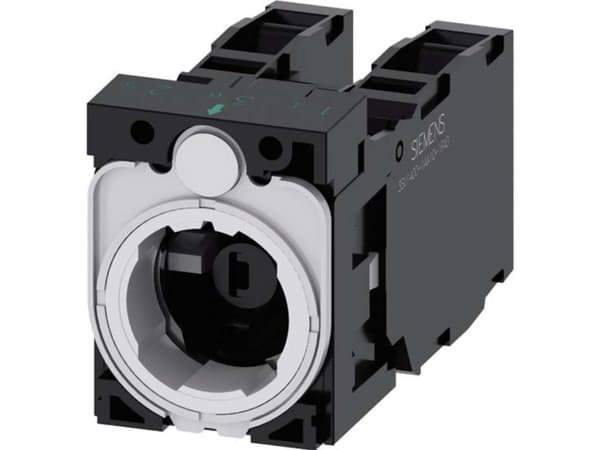 Siemens 3SU1501-1AG50-1LA0 Holder til 3 moduler 2 x sluttekontakt, 2 x brydekontakt Blå 1 stk