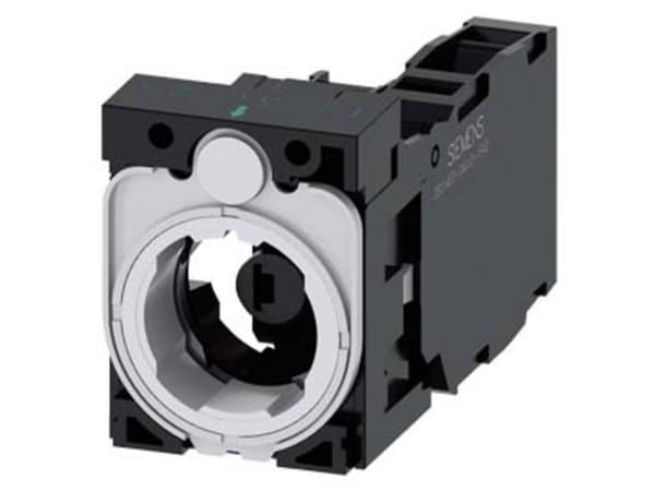 Siemens 3SU1501-1AG60-1FA0 Pidike 3 moduulille 1 x katkaisukosketin, 1 x päätepistokosketin Valkoinen 1 kpl 1 kpl