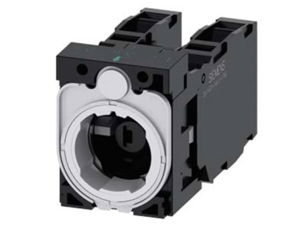 Siemens 3SU1501-1AG60-1LA0 Pidike 3 moduulille 2 x rajakytkin, 2 x katkaisukytkin Valkoinen 1 kpl