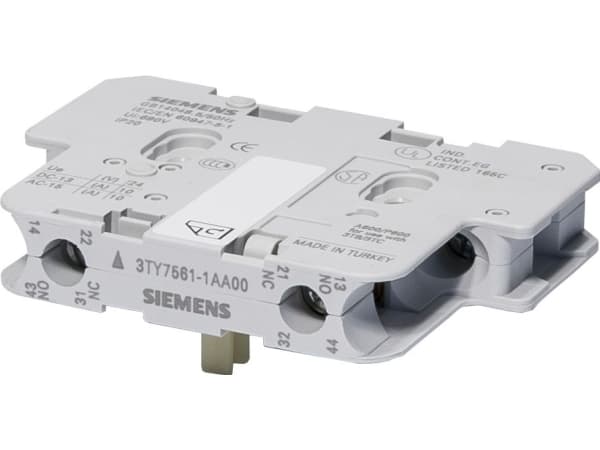 Siemens 3 TY 7561-1 AA00 Apukosketinlohko 1 kpl 1 kpl
