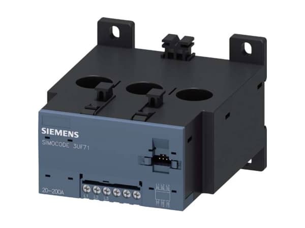 Siemens 3UF71131AA010 3UF7113-1AA01-0 PLC-modul för registrering av ström/spänning 690 V/AC