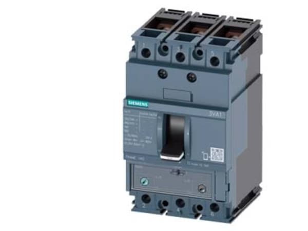 Siemens 3VA1110-4EF32-0AA0 Strömbrytare 1 st Inställningsområde (ström): 70 - 100 A Kopplingsspänning (max.): 690 V/AC (B x H x D) 76,2 x 130 x 70 mm