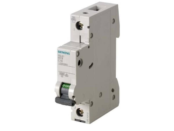 Siemens 5SL61087 5SL6108-7 Ledningssikkerhetsafbryder 8 A 230 V, 400 V